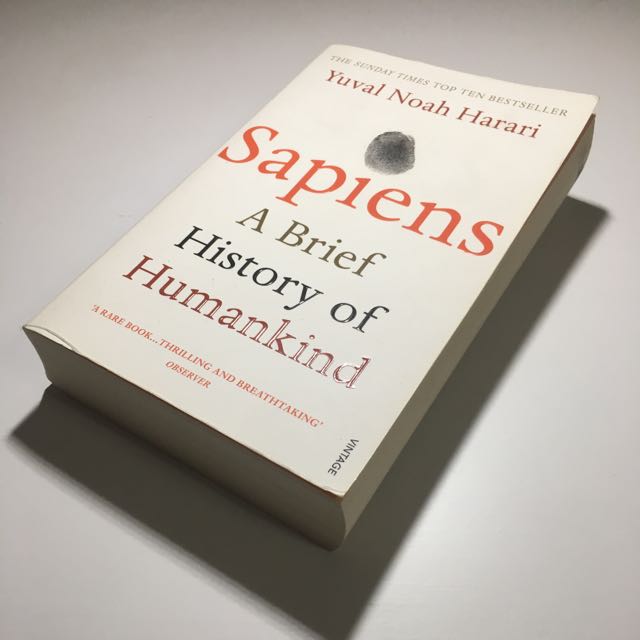 Sapiens A Brief History of Mankind Books Stationery NonFiction