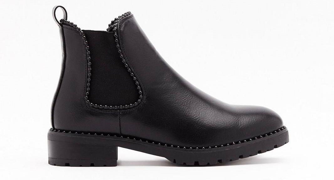 missguided square toe boot in white faux croc